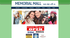 Desktop Screenshot of memorialmall.com